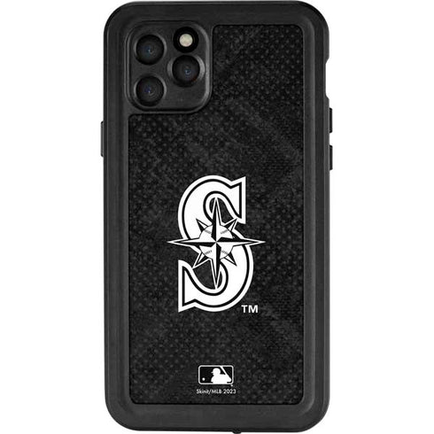 MLB Seattle Mariners Dark Wash iPhone 11 Pro Waterproof Case