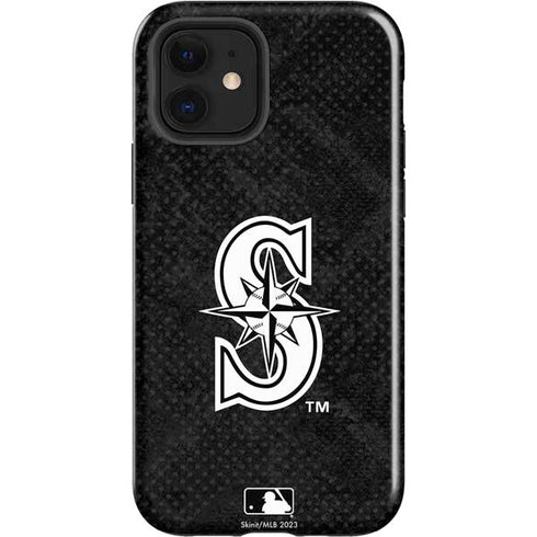 MLB Seattle Mariners Dark Wash iPhone 12 Impact Case