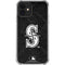 MLB Seattle Mariners Dark Wash iPhone 12 Mini Clear Case