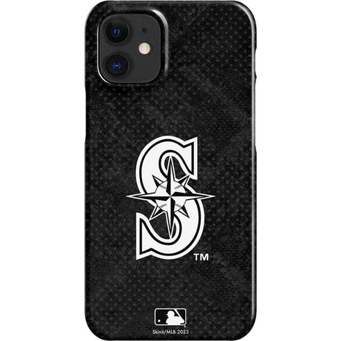 MLB Seattle Mariners Dark Wash iPhone 12 Mini Lite Case