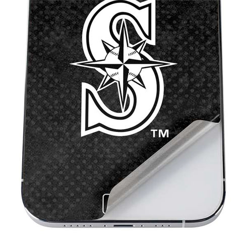 MLB Seattle Mariners Dark Wash iPhone 12 Pro Max Skin