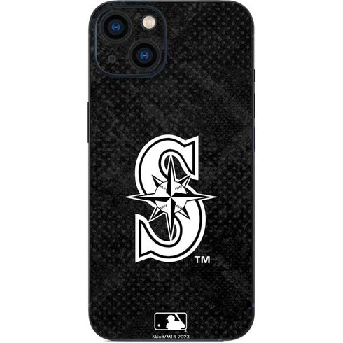 MLB Seattle Mariners Dark Wash iPhone 13 Skin