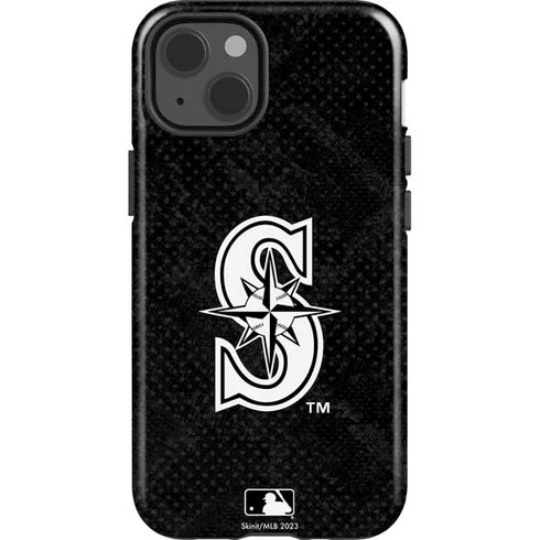 MLB Seattle Mariners Dark Wash iPhone 15 Impact Case