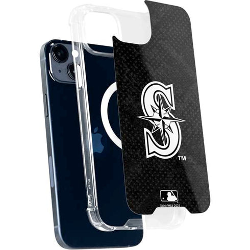MLB Seattle Mariners Dark Wash iPhone 15 Plus MagSafe Case