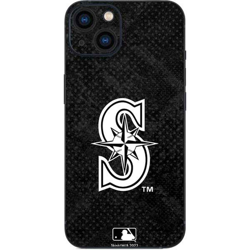MLB Seattle Mariners Dark Wash iPhone 14 Plus Skin