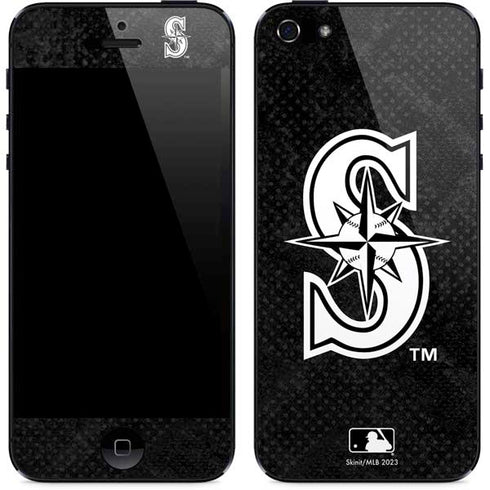 MLB Seattle Mariners Dark Wash iPhone 5/5s/5SE Skin