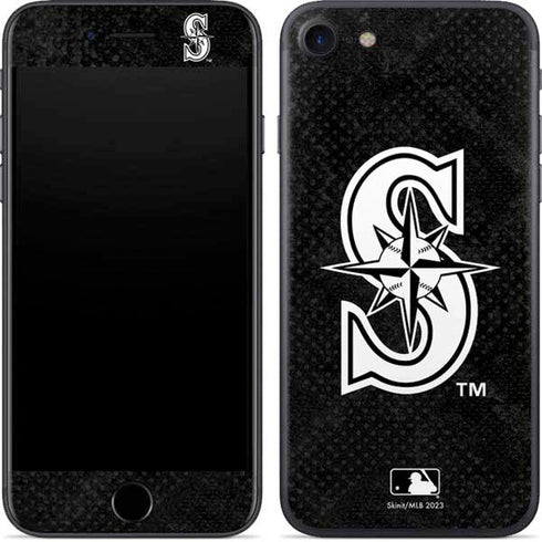 MLB Seattle Mariners Dark Wash iPhone 8 Skin