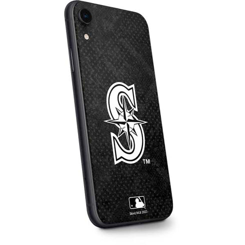 MLB Seattle Mariners Dark Wash iPhone XR Skin