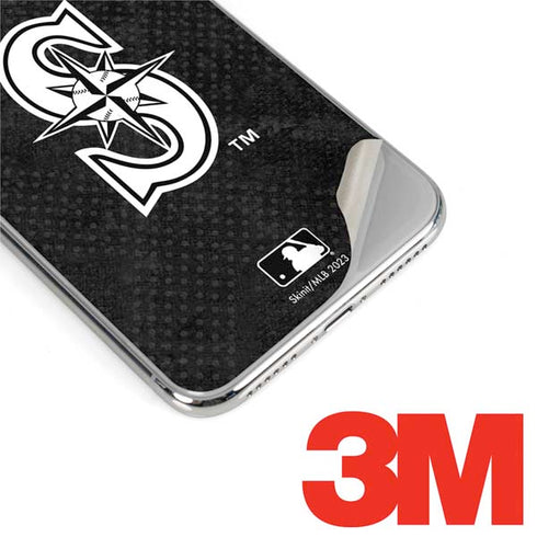 MLB Seattle Mariners Dark Wash iPhone XS Max Skin