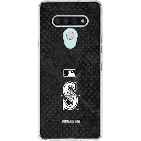 MLB Seattle Mariners Dark Wash LG Stylo 6 Clear Case