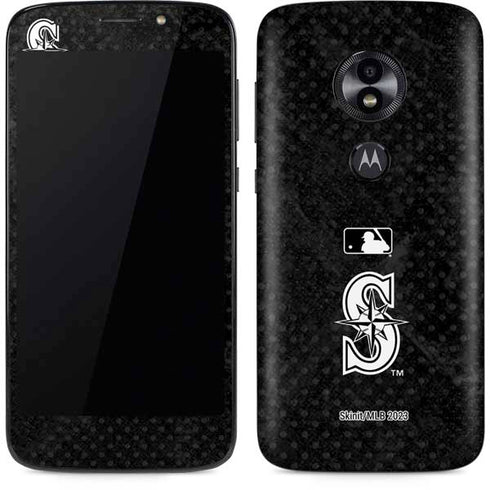 MLB Seattle Mariners Dark Wash Moto E5 Play Skin