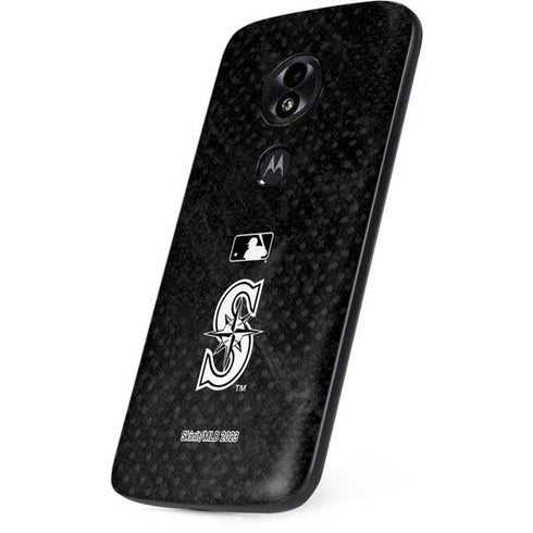 MLB Seattle Mariners Dark Wash Moto E5 Play Skin