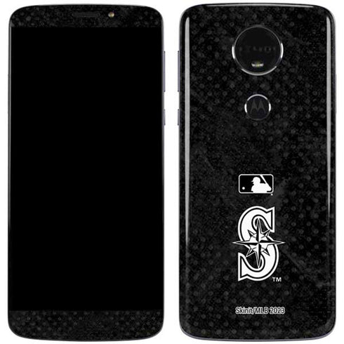 MLB Seattle Mariners Dark Wash Moto E5 Plus Skin
