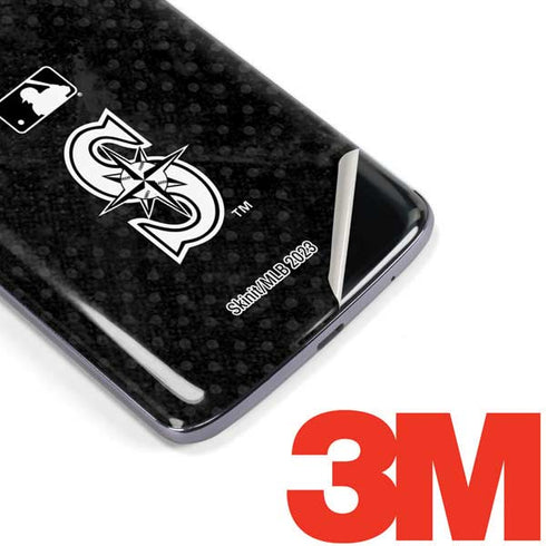 MLB Seattle Mariners Dark Wash Moto E5 Plus Skin