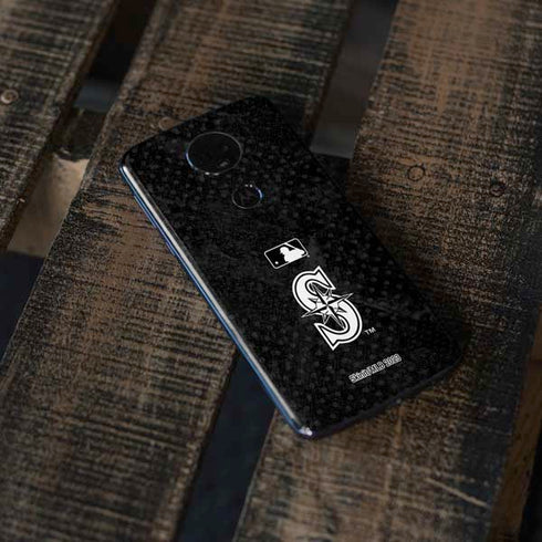 MLB Seattle Mariners Dark Wash Moto E5 Plus Skin