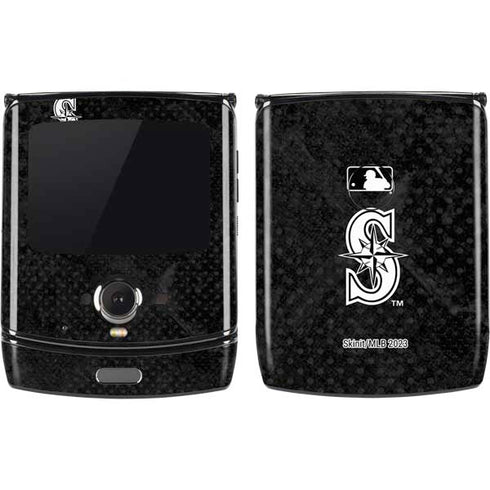 MLB Seattle Mariners Dark Wash Motorola RAZR Skin