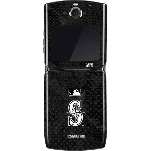 MLB Seattle Mariners Dark Wash Motorola RAZR Skin