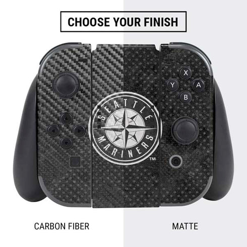 MLB Seattle Mariners Dark Wash Nintendo Switch Bundle Skin