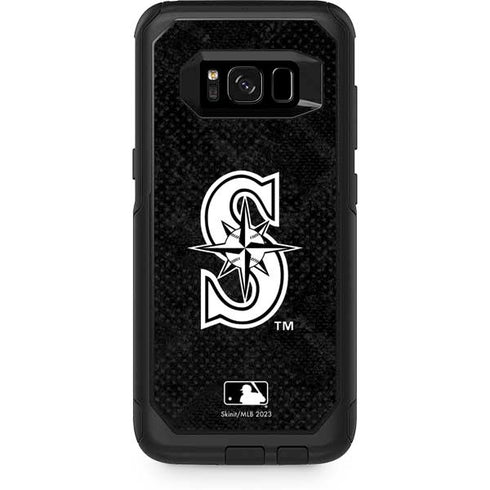 MLB Seattle Mariners Dark Wash Otterbox Commuter Galaxy Skin