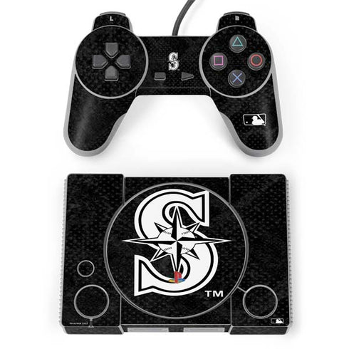 MLB Seattle Mariners Dark Wash PlayStation Classic Bundle Skin