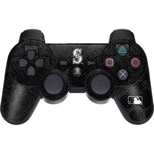 MLB Seattle Mariners Dark Wash PS3 Dual Shock wireless controller Skin