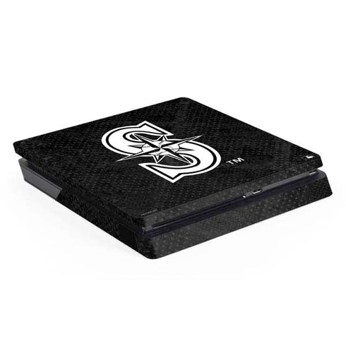 MLB Seattle Mariners Dark Wash PS4 Slim Skin