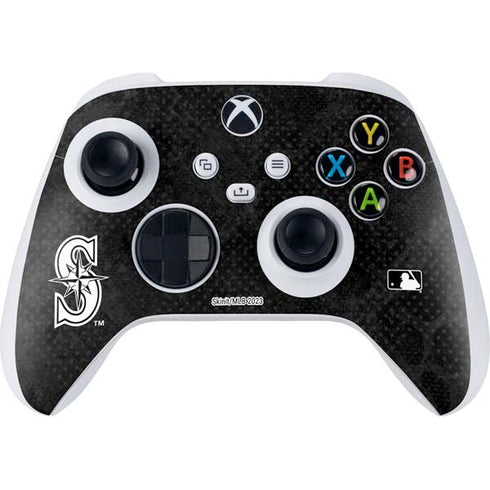 MLB Seattle Mariners Dark Wash Xbox Series S Controller Skin