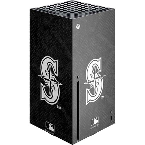MLB Seattle Mariners Dark Wash Xbox Series X Console Skin