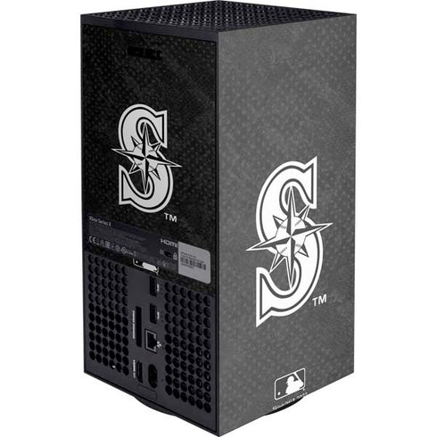 MLB Seattle Mariners Dark Wash Xbox Series X Console Skin