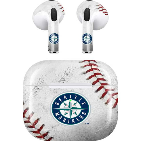 MLB Seattle Mariners Game Ball Apple AirPods (3rd Gen 2021) Skin