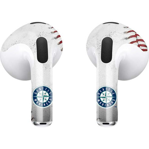 MLB Seattle Mariners Game Ball Apple AirPods (3rd Gen 2021) Skin