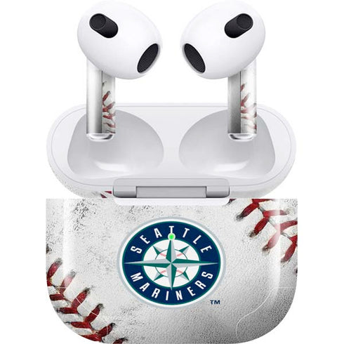 MLB Seattle Mariners Game Ball Apple AirPods (3rd Gen 2021) Skin