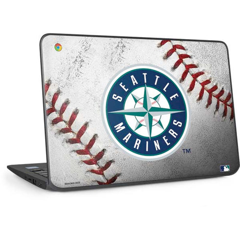MLB Seattle Mariners Game Ball HP Chromebook Skin