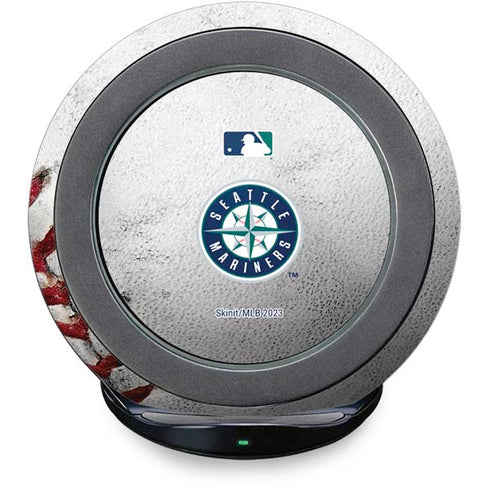 MLB Seattle Mariners Game Ball Fast Charge Wireless Charging Stand Skin