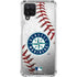MLB Seattle Mariners Game Ball Galaxy A12 Clear Case