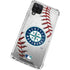 MLB Seattle Mariners Game Ball Galaxy A12 Clear Case