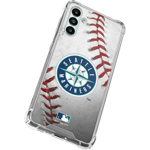 MLB Seattle Mariners Game Ball Galaxy A13 5G Clear Case