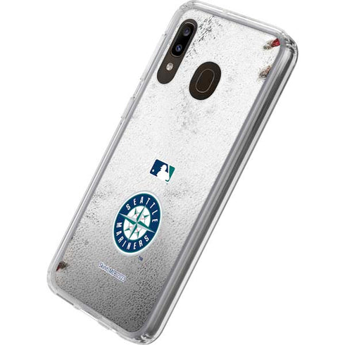 MLB Seattle Mariners Game Ball Galaxy A20 Clear Case
