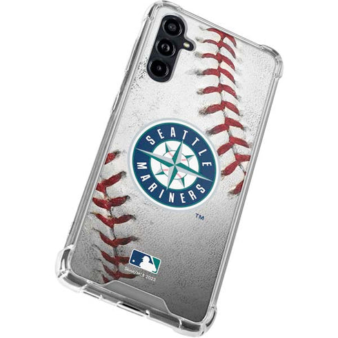 MLB Seattle Mariners Game Ball Galaxy A54 5G Clear Case