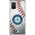 MLB Seattle Mariners Game Ball Galaxy A71 5G Clear Case