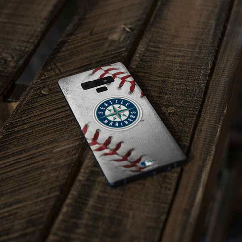 MLB Seattle Mariners Game Ball Galaxy Note 9 Skin