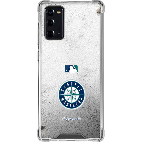 MLB Seattle Mariners Game Ball Galaxy Note20 5G Clear Case