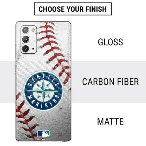 MLB Seattle Mariners Game Ball Galaxy Note20 5G Skin