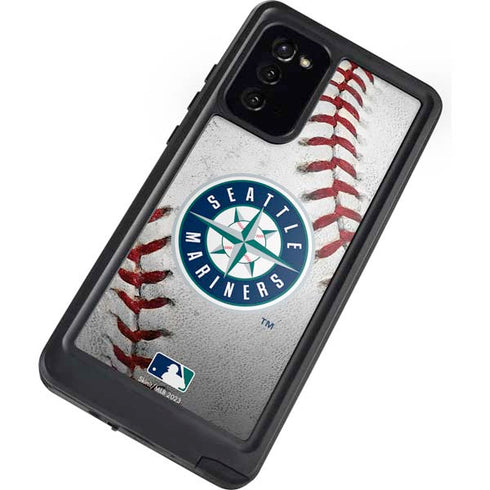 MLB Seattle Mariners Game Ball Galaxy Note20 5G Waterproof Case