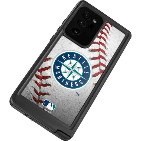 MLB Seattle Mariners Game Ball Galaxy Note20 Ultra 5G Waterproof Case