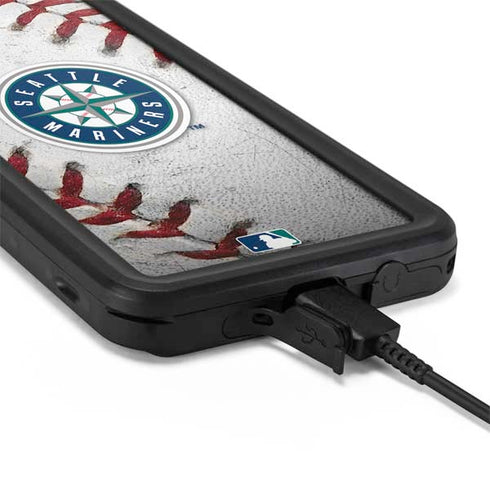 MLB Seattle Mariners Game Ball Galaxy S20 Plus Waterproof Case
