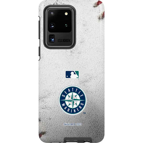 MLB Seattle Mariners Game Ball Galaxy S20 Ultra 5G Pro Case