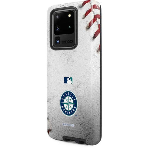 MLB Seattle Mariners Game Ball Galaxy S20 Ultra 5G Pro Case
