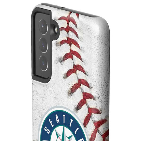 MLB Seattle Mariners Game Ball Galaxy S21 5G Pro Case