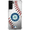 MLB Seattle Mariners Game Ball Galaxy S21 FE Clear Case